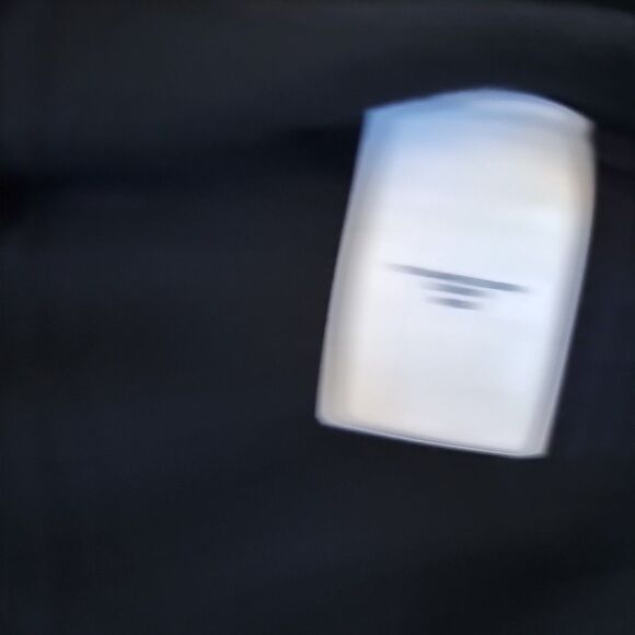 Lands' End 100% Cashmere Button Up Cardigan Sweater Women XL 18 Black Crew Neck - Picture 6 of 7